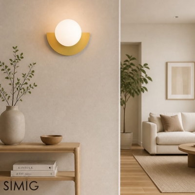 Kolorowa lampa ścienna S149