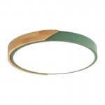 LEXA geometrisk LED taklampa i trä