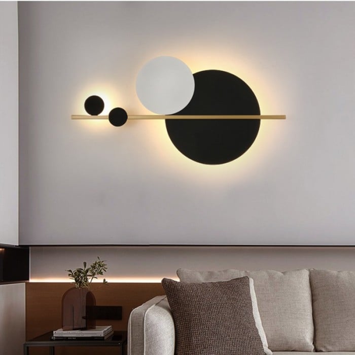 4 Circles LED Vägglampa