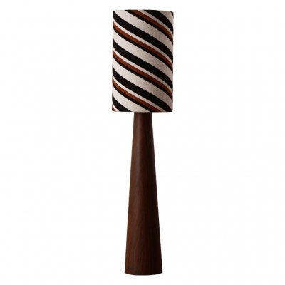 Striped Fabric Floor Lamp T2436