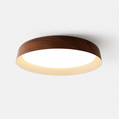 Wabi-Sabi LED-Deckenleuchte in Holzoptik T2471