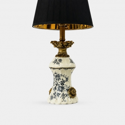 Lampada da tavolo vintage francese in ceramica T3241