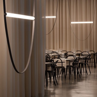 Lampe à suspension filaire