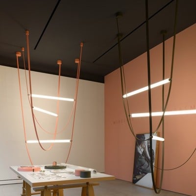 Lampe à suspension filaire