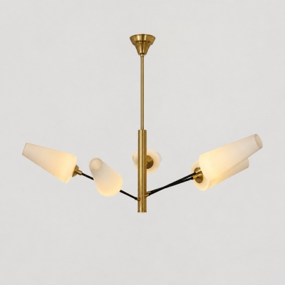 Lampadario in vetro in stile francese T3046