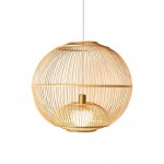 Tea Room Zen geweven lampenkap hanglamp