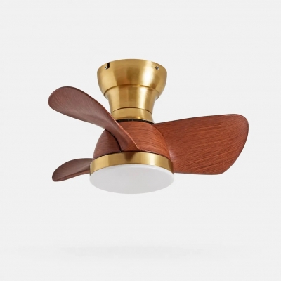 Natural Copper 24-Inch Ceiling Fan Light T2897