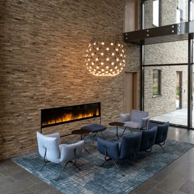 Suspension en maille