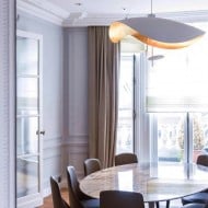 Lámpara colgante/plafón Lederam Manta S1