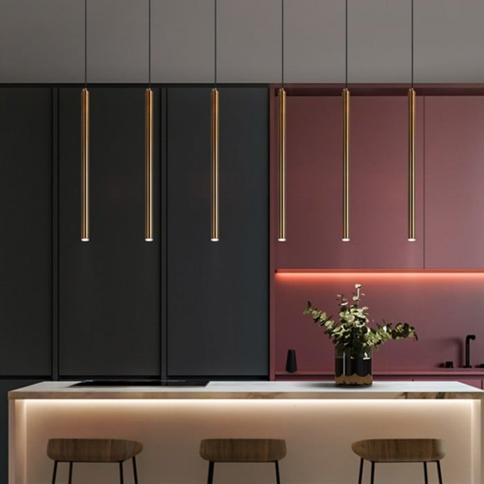 レトロチューブLEDペンダントライト