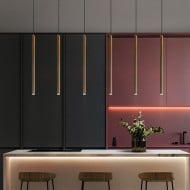 レトロチューブLEDペンダントライト