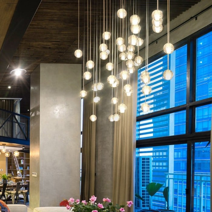 Kristall Pendelleuchte