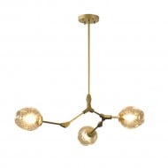 lindsey adams branching bubble chandelier globe replica