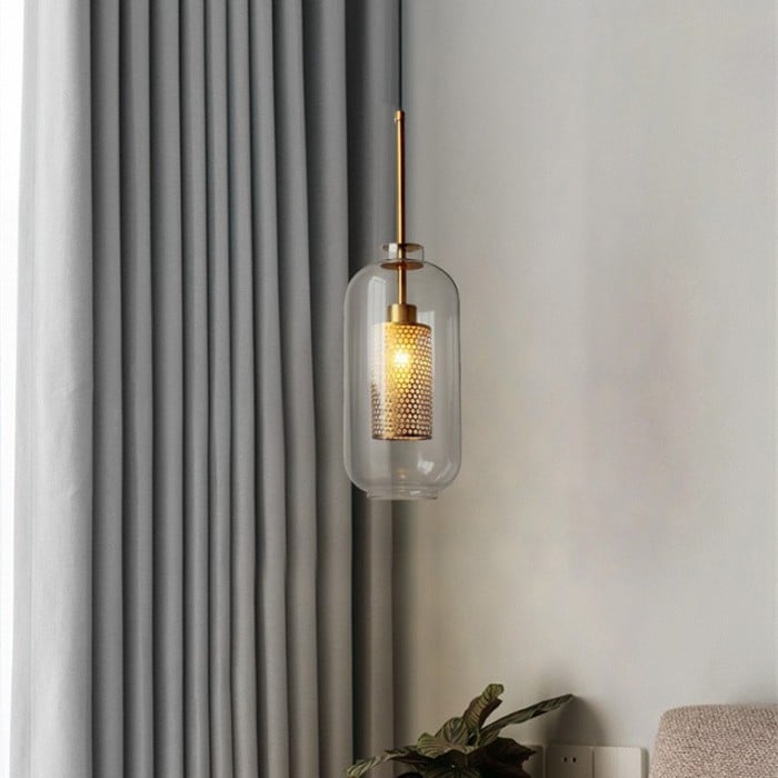 Moderna Chiswick glashängande armaturer för kök matsal