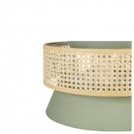 Rotan hanglamp met natuurlijke textuur