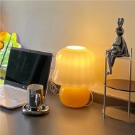 Bezprzewodowa Lampa Stołowa Grzyb w Stylu Vintage