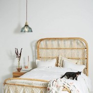 Retro Glass Bowl Pendant Lamp