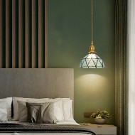 Retro Glass Bowl Pendant Lamp