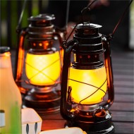 Dobíjecí Přenosná Retro Kempingová Lampa S01