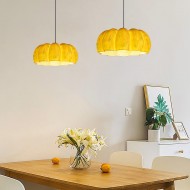Nordic Rustic Pumpkin Pendant Light S04