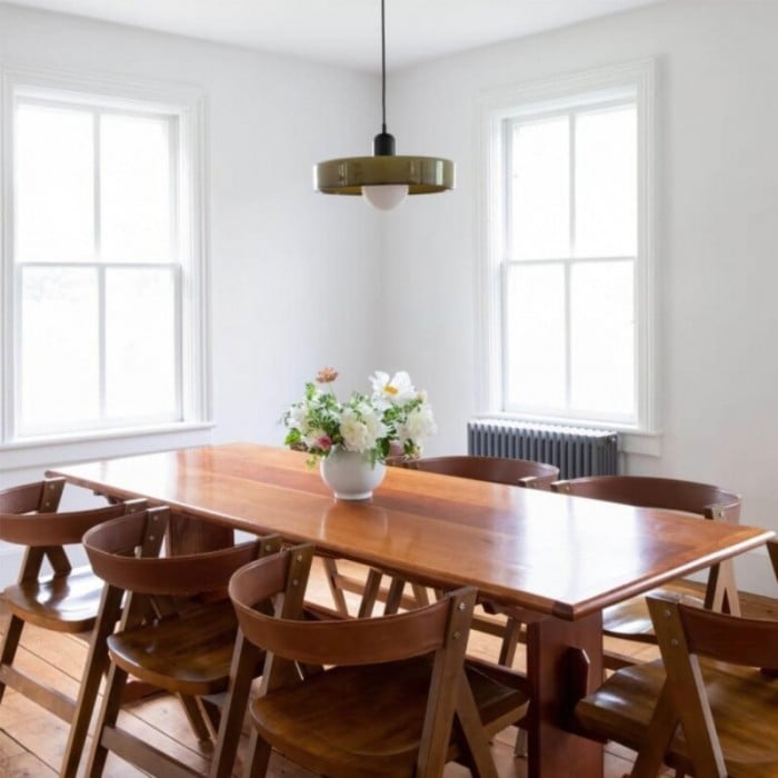 Morandi Glass Disc Orb Pendant Lamp S09