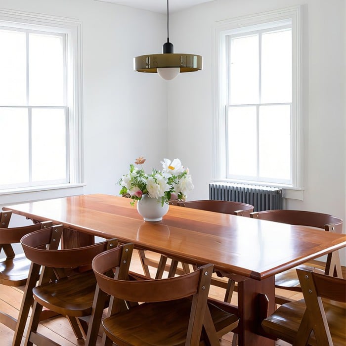 Morandi Glass Disc Orb Pendant Lamp S09