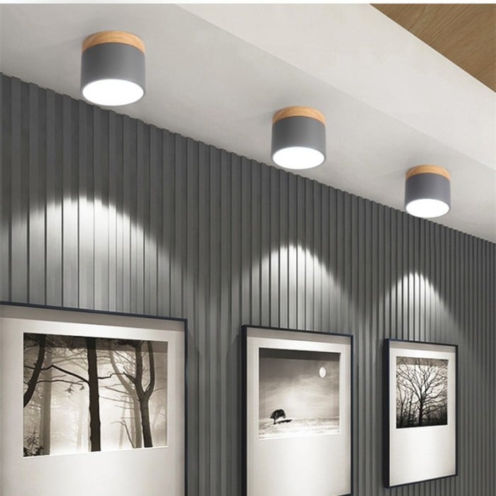 북유럽 원통형 LED 천장 조명 S43