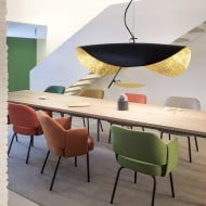 Lámpara colgante/plafón Lederam Manta S1