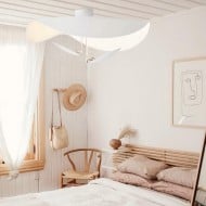 Lámpara colgante/plafón Lederam Manta S1