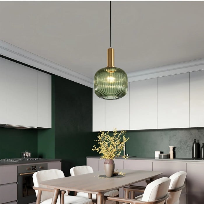 Vintage Kreative Glas Pendelleuchte S69