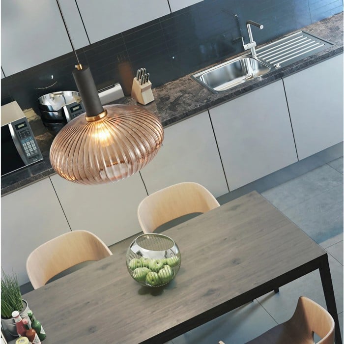 Vintage Kreative Glas Pendelleuchte S69