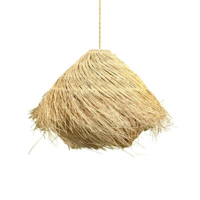Natürliche Nest Rattan Pendelleuchte S72