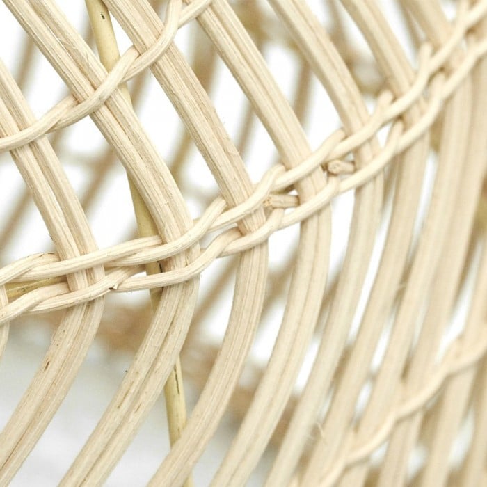 Böhmische Rattan Hängelampe S73