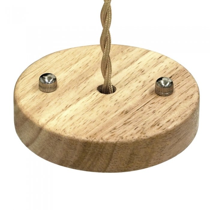 Böhmische Rattan Hängelampe S73