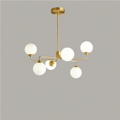 LUXURY Glaskugel Kronleuchter