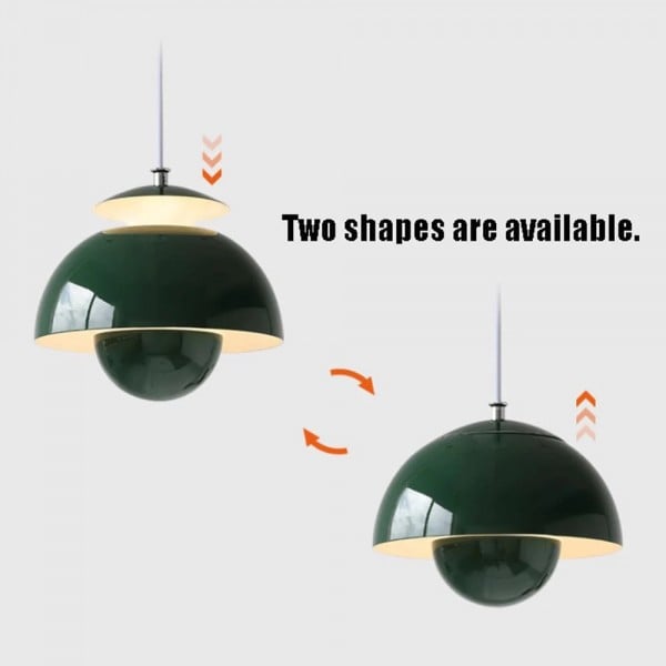 Nordic Flower Bud Metal Hanging Light S97