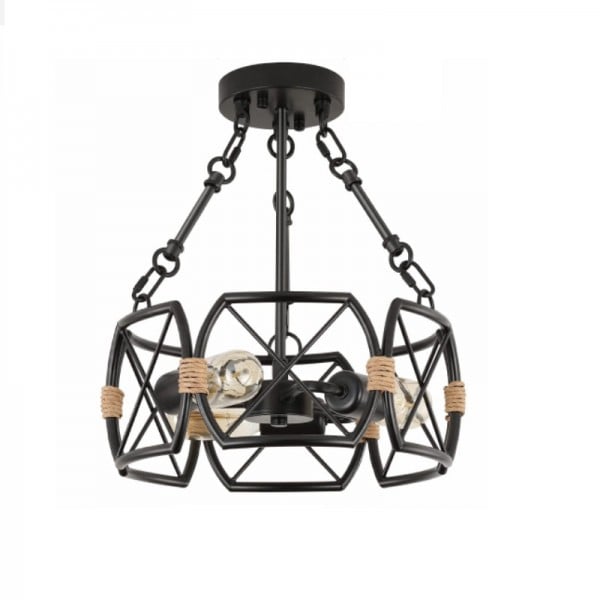Retro Industrial Style Metal Ceiling Lamp S124