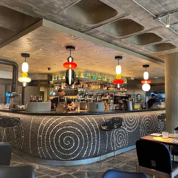 Nowoczesna Lampa Wisząca z Kandyzowanego Szkła S165