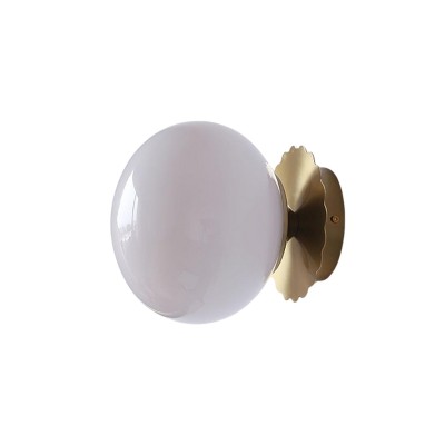 バウハウス球体ガラスウォールランプ S176