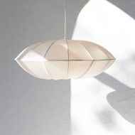 Modern UFO Fabric Pendant Lamp for Dining Room and Living Space S180