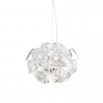 Vintage Bauhaus Round Glass Pendant Light S119