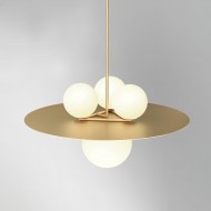 Metal Disc With Ball Pendant Light M579
