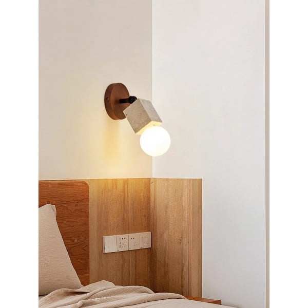 Wabi-Sabi Travertine Adjustable Wall Lamp M487