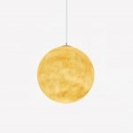 Suspension boule en verre transparent Moon S205