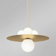 Metal Disc With Ball Pendant Light M579