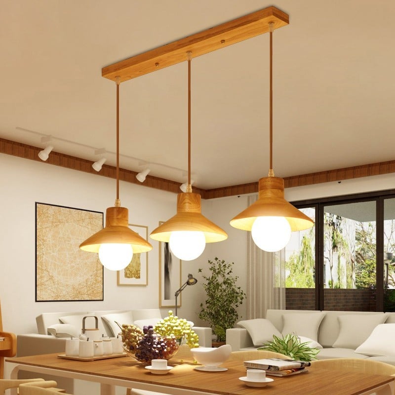 KOO Wooden Pendant Light