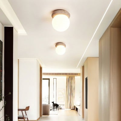 Marble Travertine Asteroid Ceiling Lamp M479