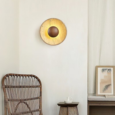 Artistic Stone Brown Wall Light M450