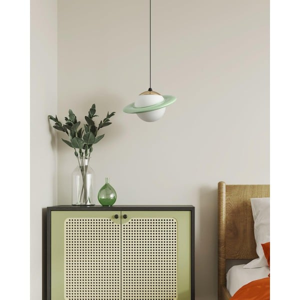 寝室用ロマンチックな土星型ペンダントランプ M415 | ペンダントライト