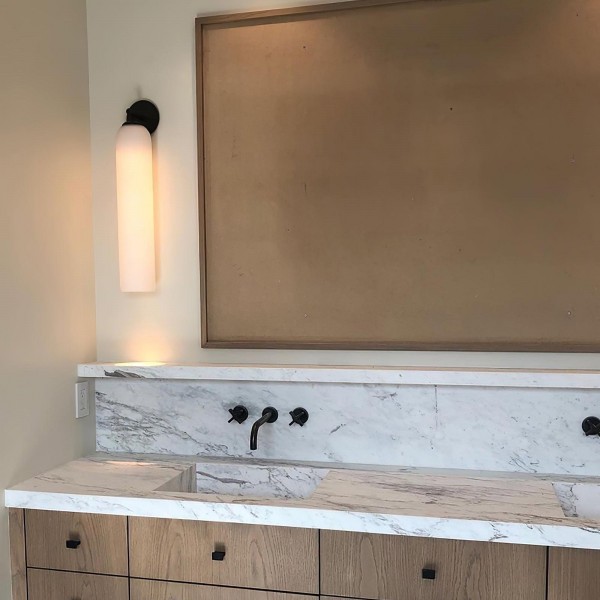 Applique in vetro artistico M304